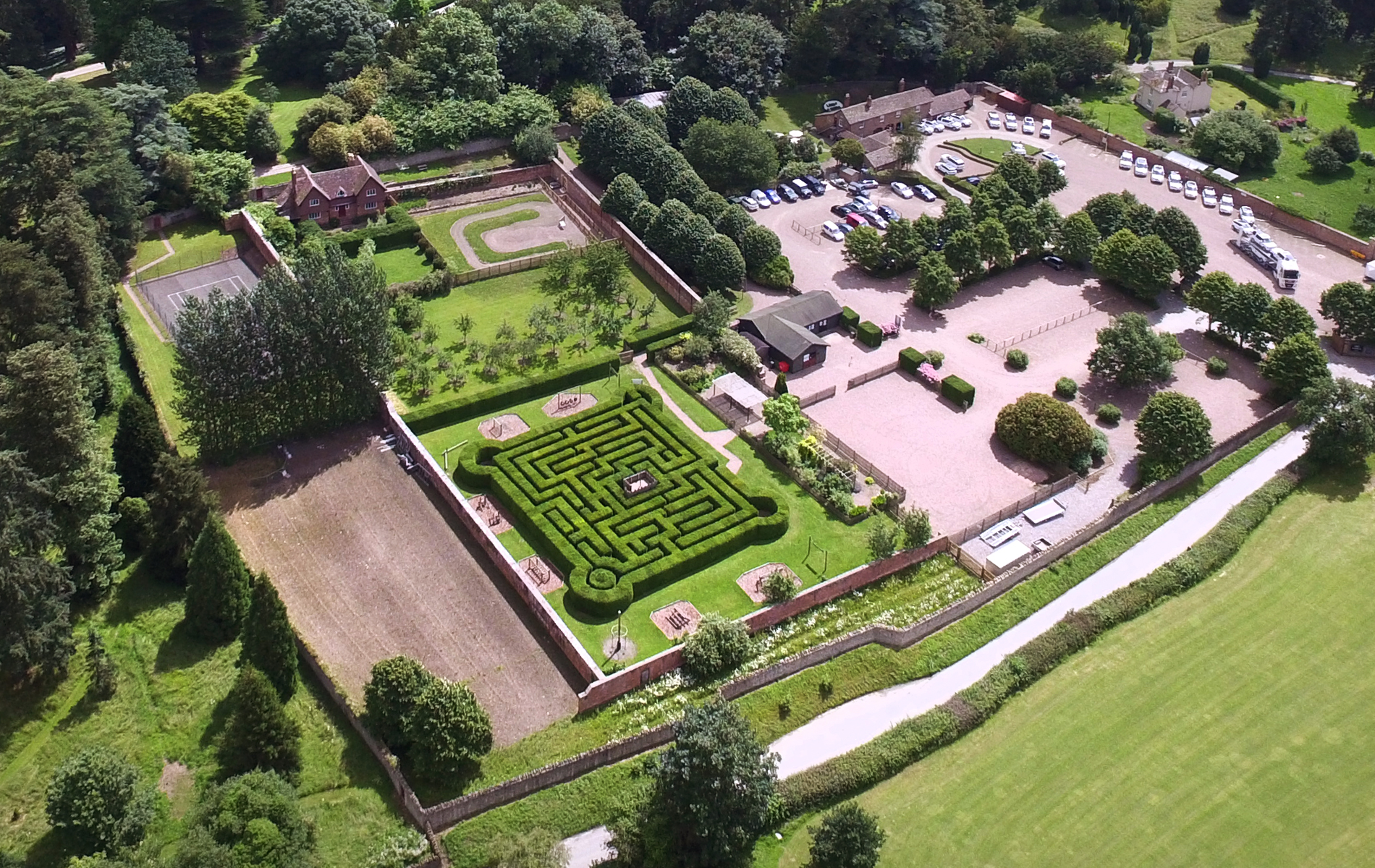 Eastnor Castle Maze