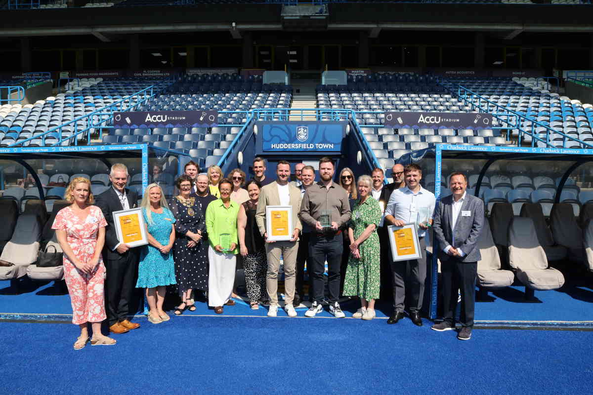 Group shot of the award winners