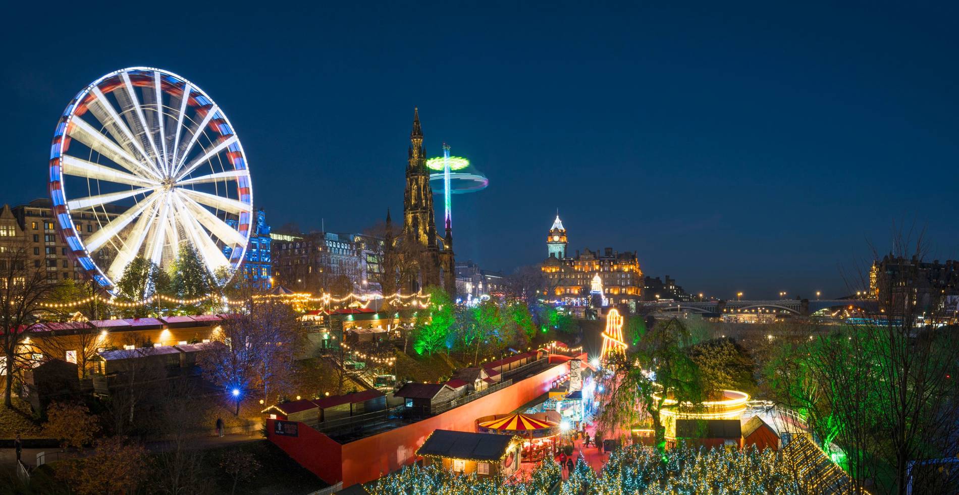 Edinburgh at Christmas