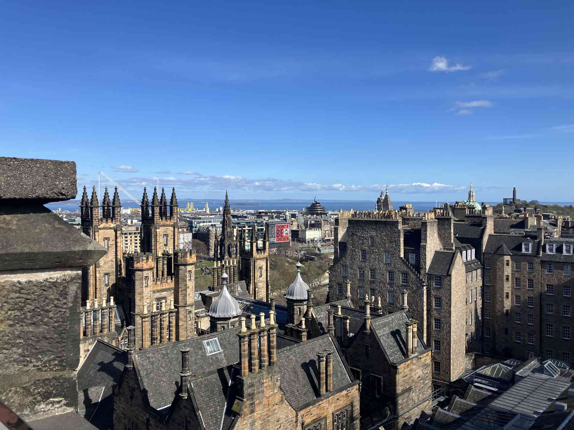 Views across Edinburgh