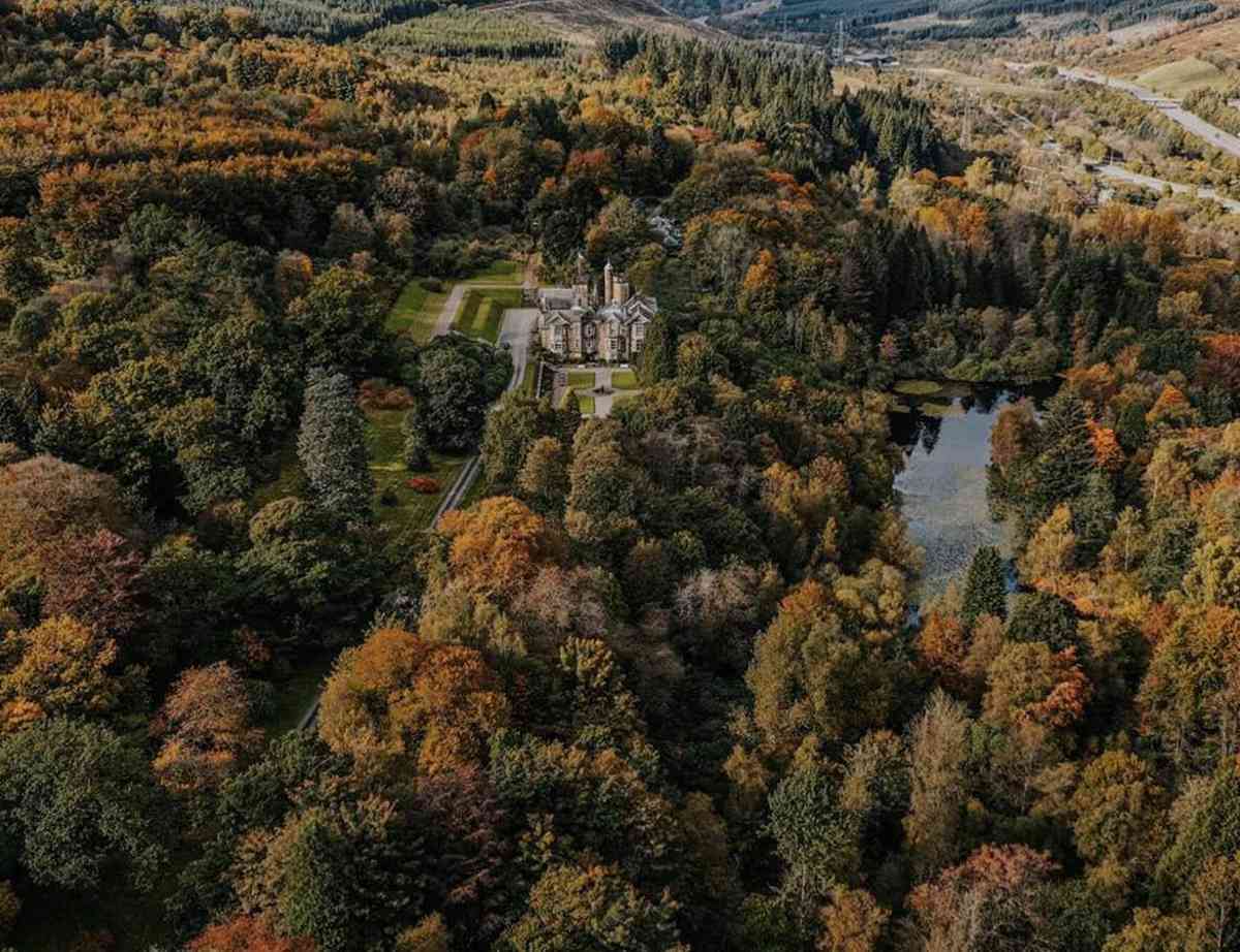 Auchen Castle Elopement Package 4