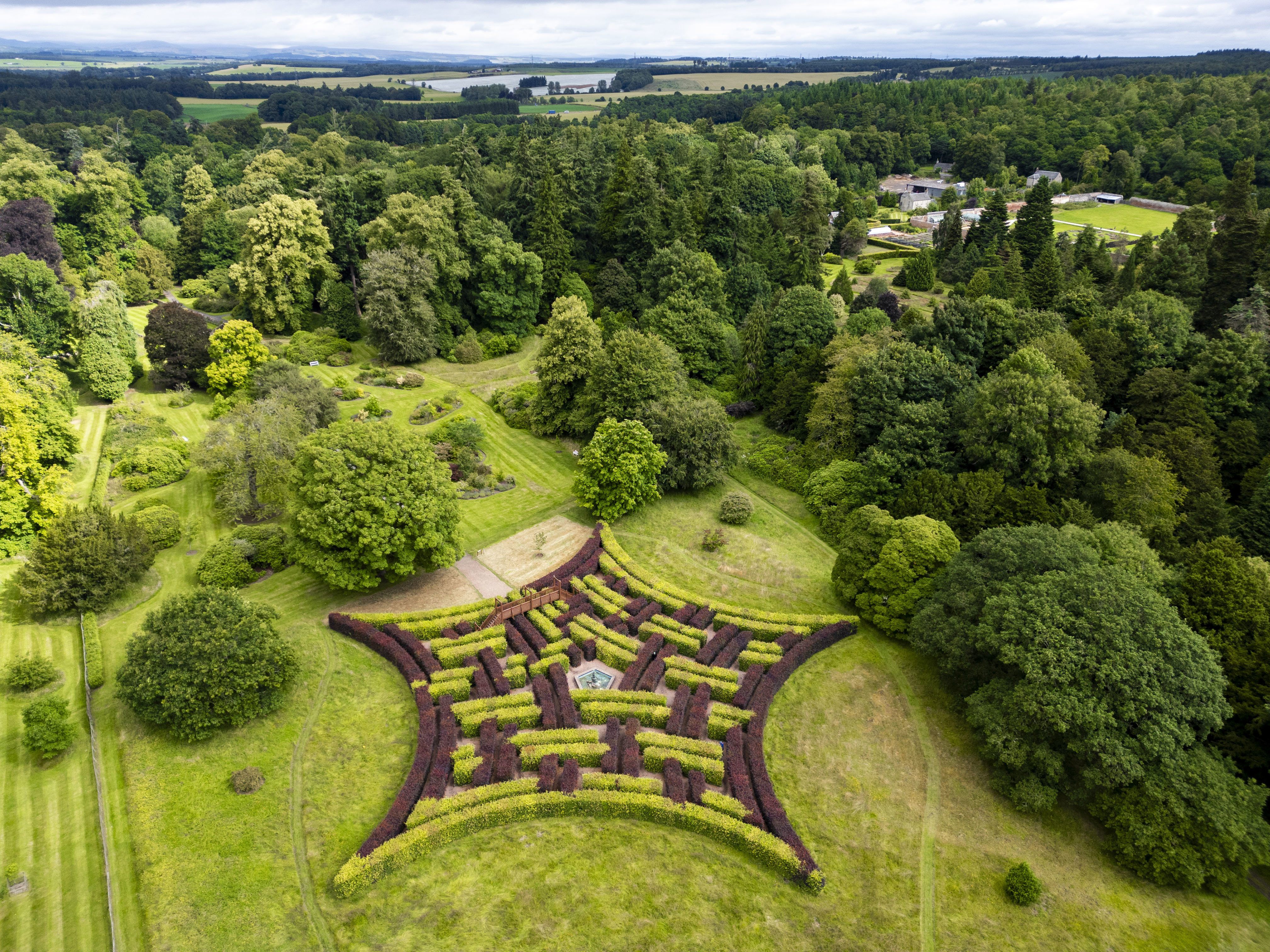 Scone (Funckarma, Kettel) / Maze Scone (Funckarma, Kettel) / Maze Staycation. Scotland. Scone