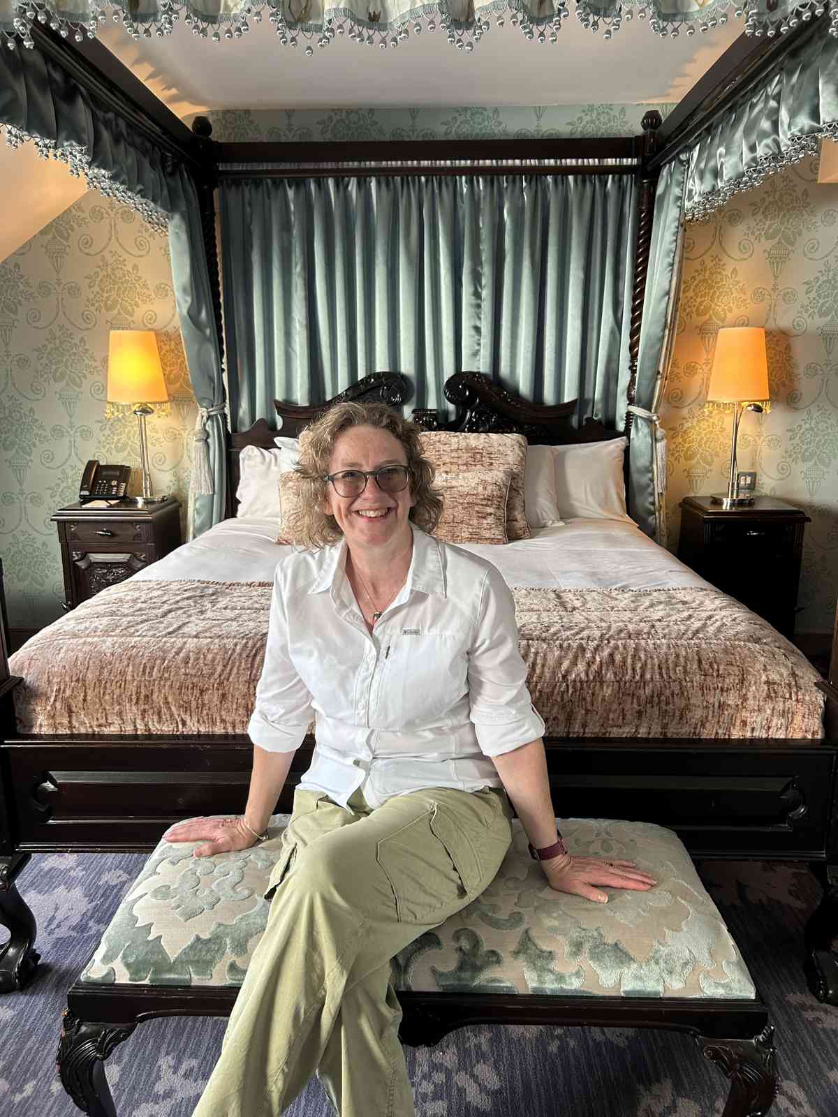 Settling into the bedroom