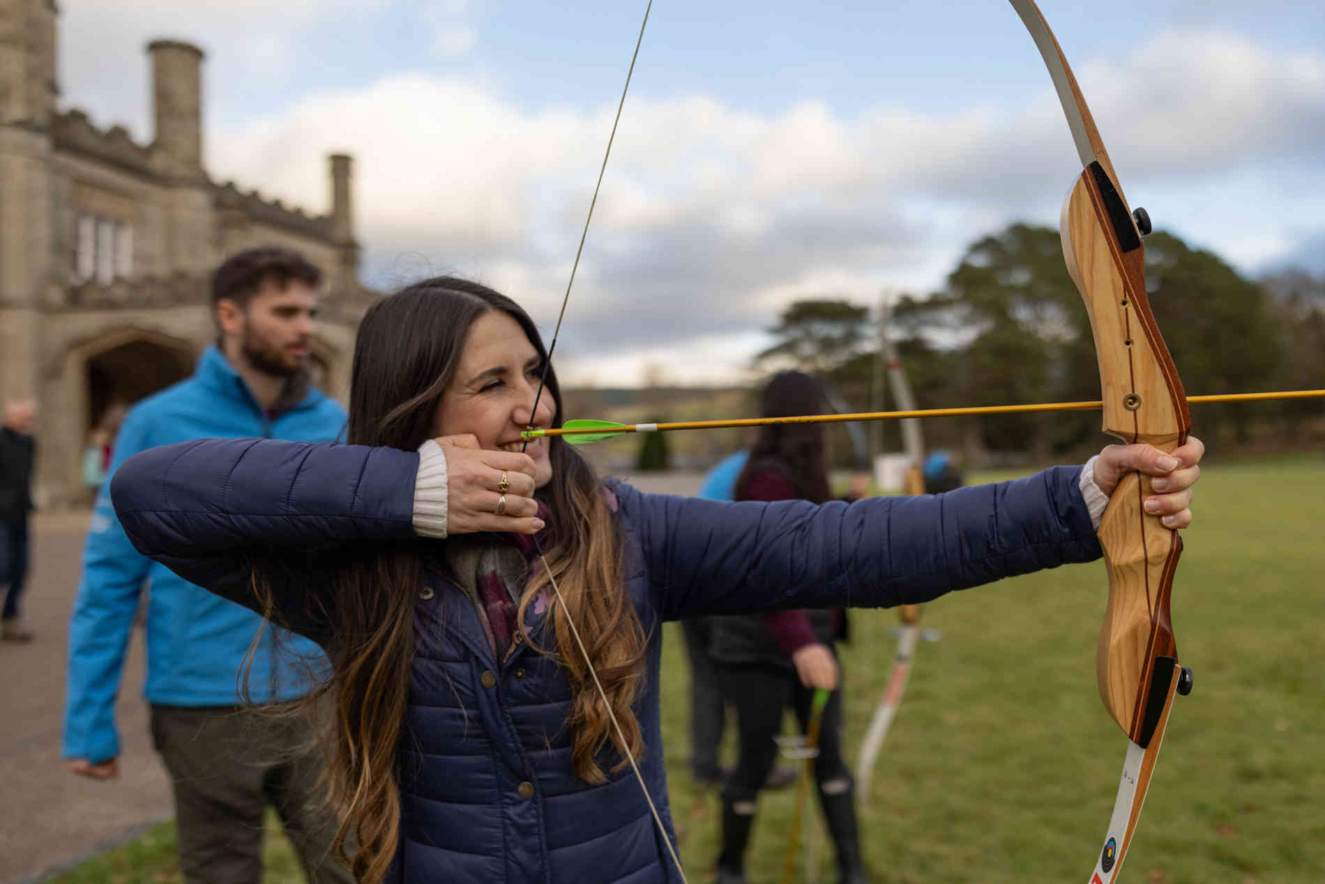 Blairquhan Castle archery