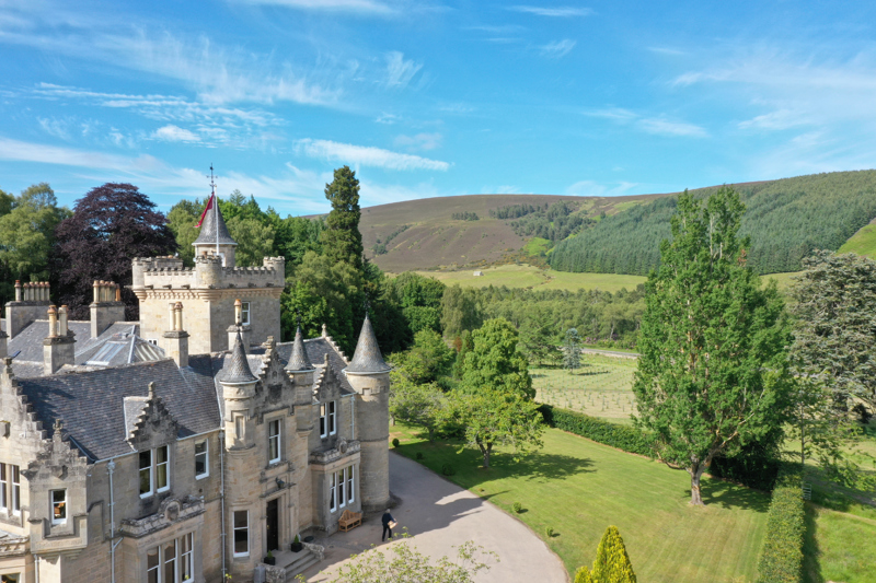 A Luxury Scottish Highland Castle Oozing Charm