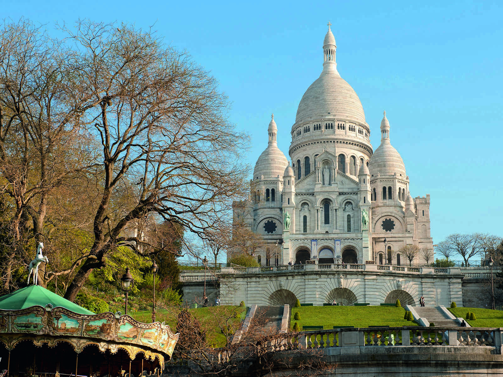 Basilique du Sacré-Coeur, Montmartre - ©Daniel Thierry - Paris je t'aime