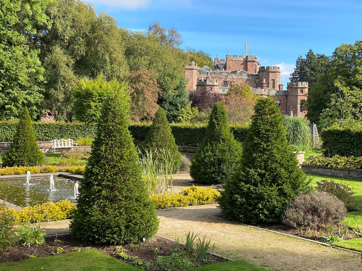 Fasque Castle Gardens